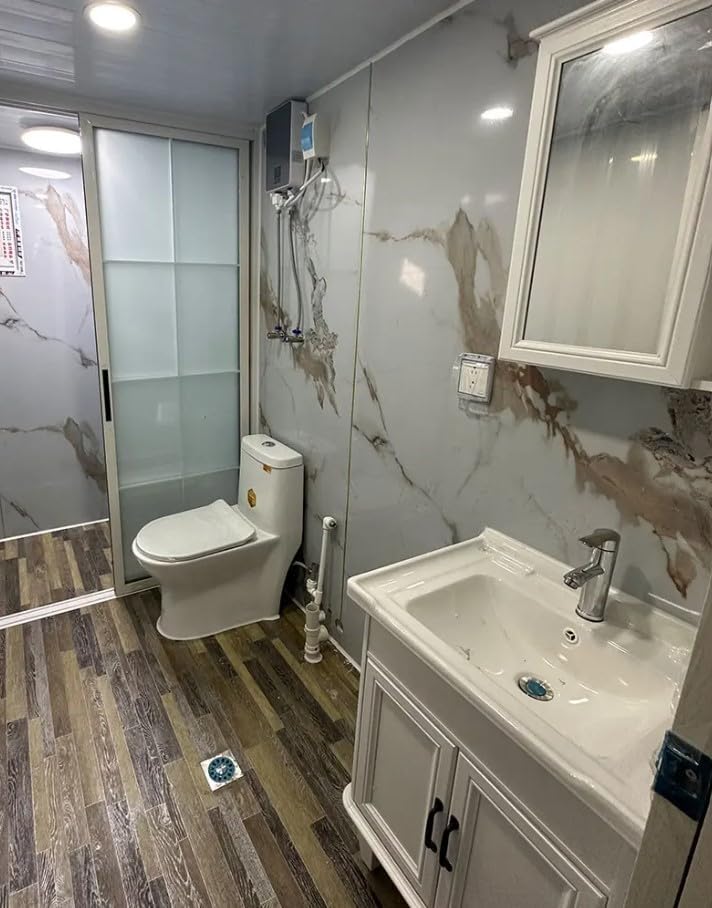30ftx20ft Foldable Tiny Home With 3 Bedroom and 1 Bathroom