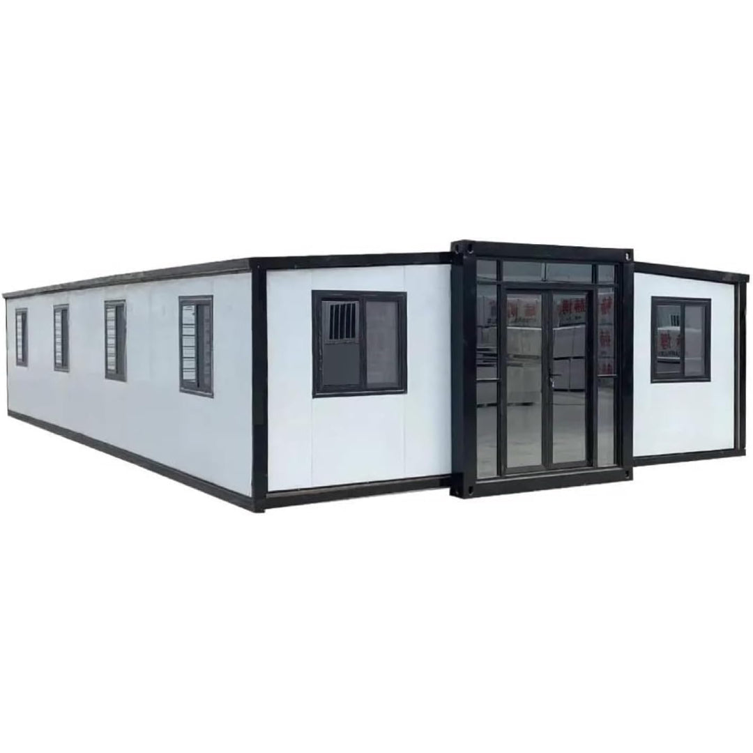 40ftx20ft Foldable Tiny Home With 3 Bedroom and 1 Bathroom